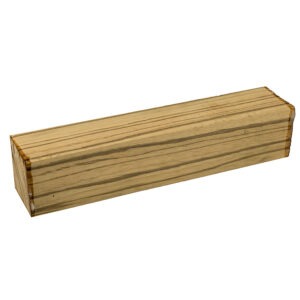 Carrelet Zébrano 250 x 50 x 50 mm