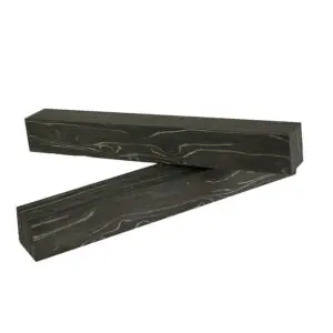 Carrelet Stylo Saraifo black 150 x 20 x 20 mm