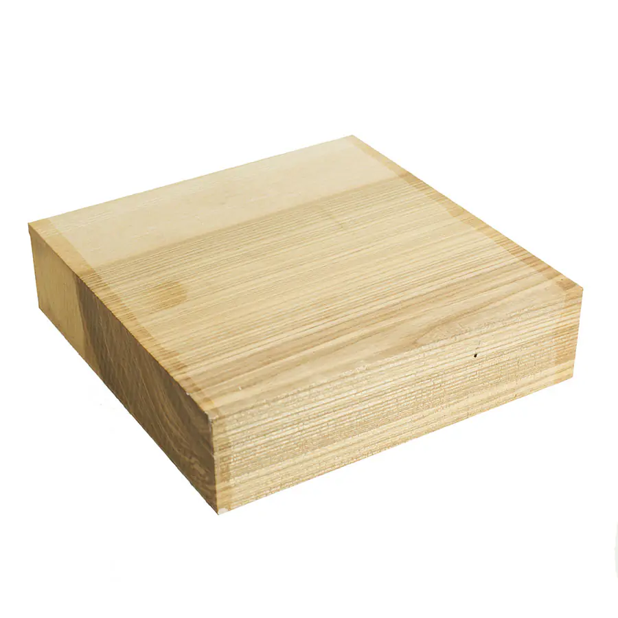 bloc en bois de frêne olivier