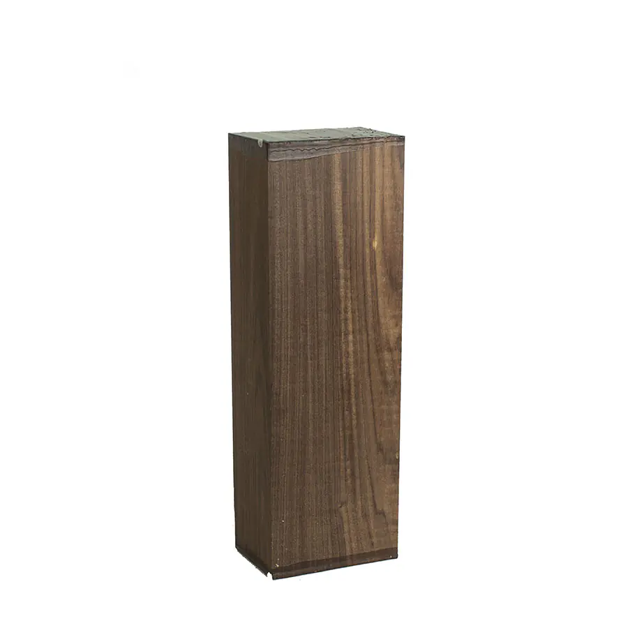 bloc en bois d'indian rosewood